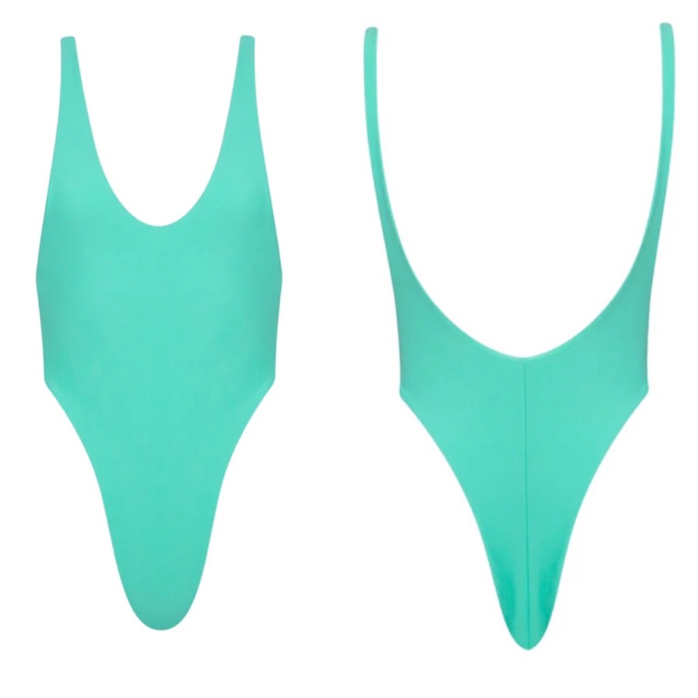 Sage Swim High-Cut One-Piece Swimsuit